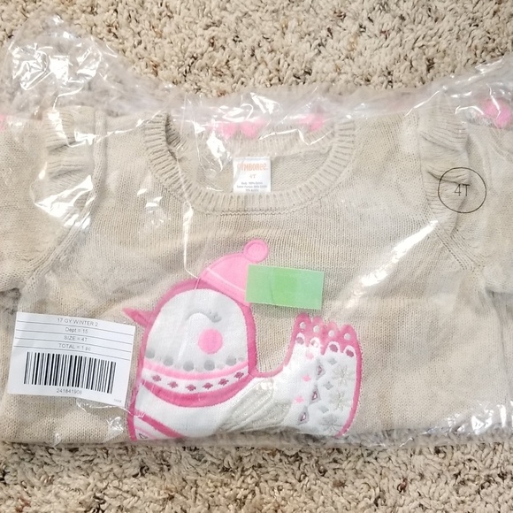 🍒NEW🍒 GYMBOREE SWEATER DRESS, HOODIE, OR T SHIRT - Picture 6 of 7
